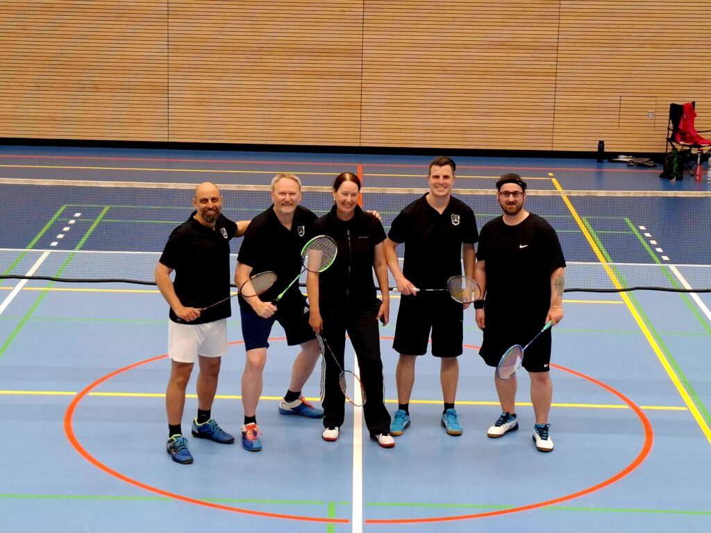 Badminton mit tollem 2. Platz!