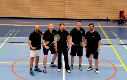 Badminton mit tollem 2. Platz!