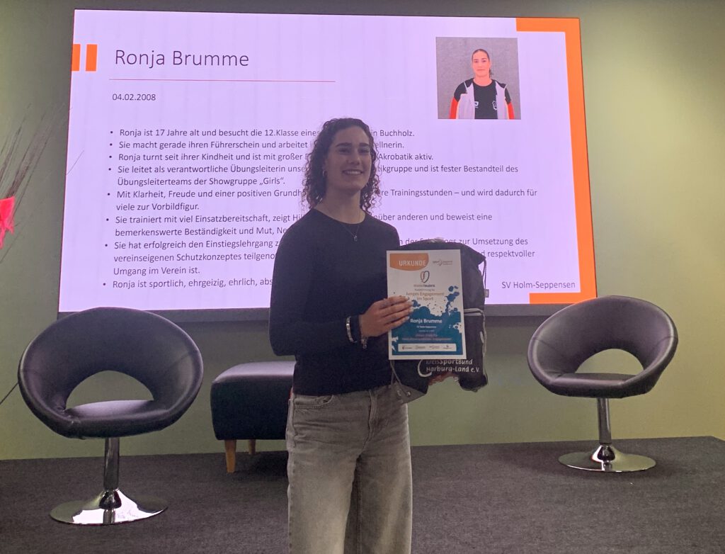Ronja Brumme: Das soziale Talent des SV Holm-Seppensen