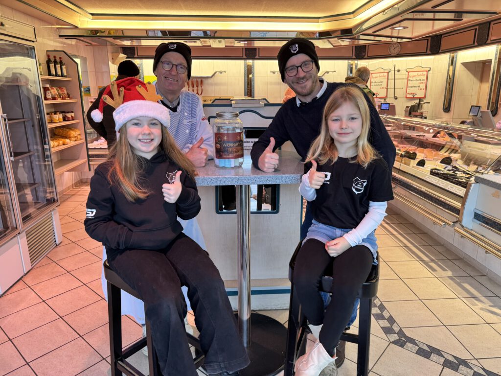 Weihnachtstombola 2025 bei und dank der 