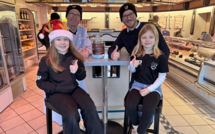 Weihnachtstombola 2025 bei und dank der „Fleischerei Harms“