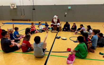 Der Weihnachtsmann beim SV Holm-Seppensen