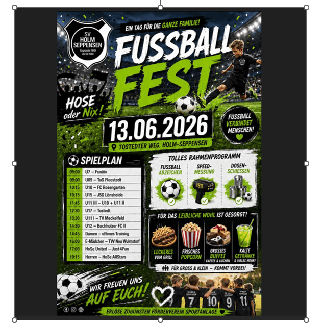 Fußballtag SV HoSe :)
