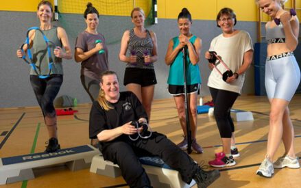 7 Fragen an….Britta! (Step-Aerobic)